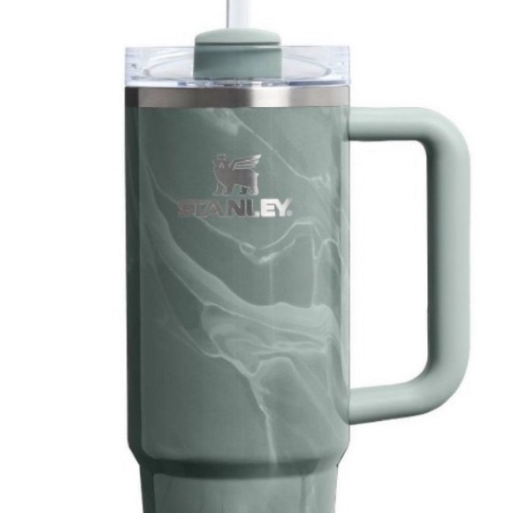 Stanley Green Marble Stone 30 oz Tumbler Agate Calacatta 30oz New limited
